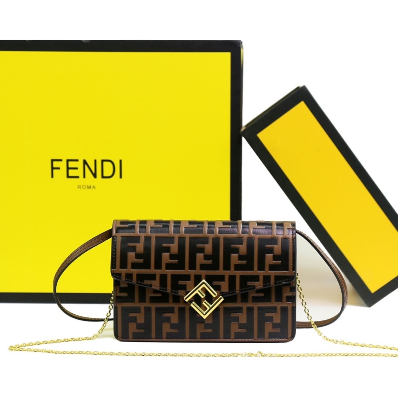 F**di satchel bags